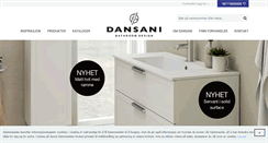Desktop Screenshot of dansani.no